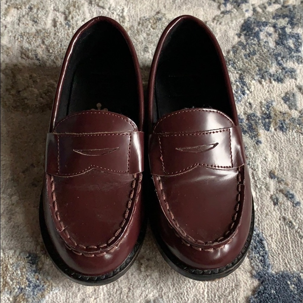 Jack and Janie Toddler Boys Leather Loafers Sz 7